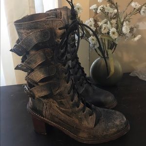 💫Bed Stu Fiona Buckle Boots 👢